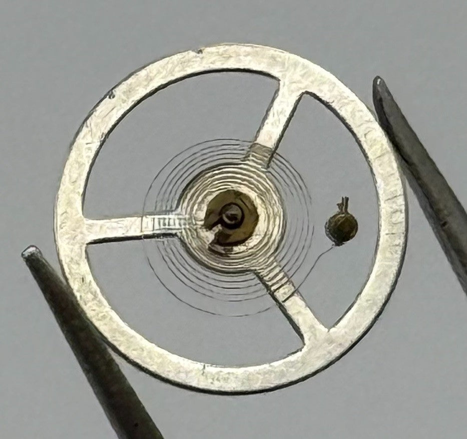 Smith 102 TY SP Balance Wheel Complete And Spring 10½’’ 1250 Watch Movement Part
