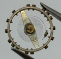 Judex 200 Balance Wheel Complete And Spring 5¼’’’ 1102 Watch Movement Parts NOS