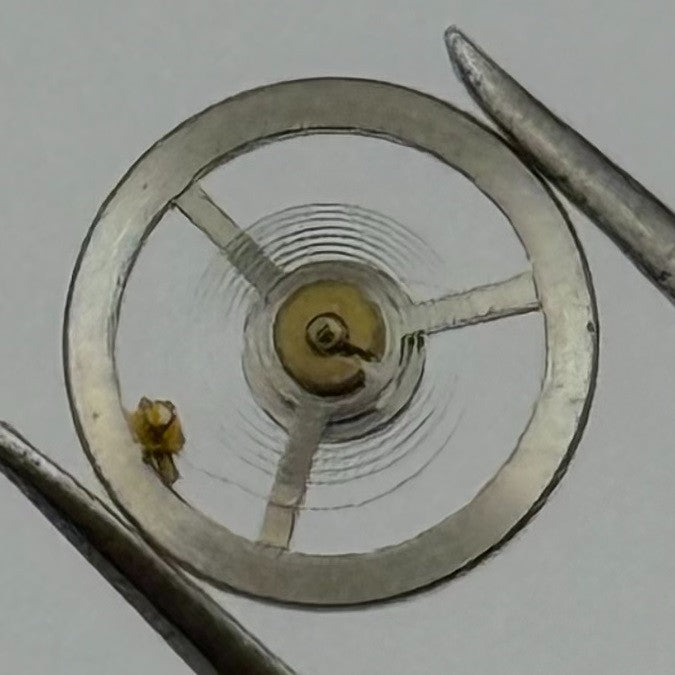 Ebosa 85 PL Balance Wheel Complete And Spring Renata 132 M Watch Movement Parts