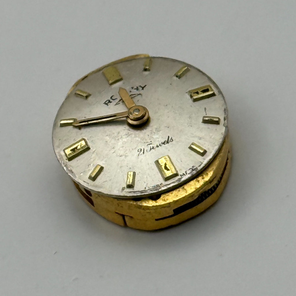AS 1777 Watch Movement A. Schild Rotary 21 Jewels Swiss Manual Wind Parts 12.4mm