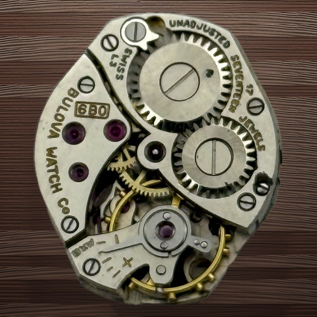 Bulova 6BO Watch Movement - Ladies - For Parts / Repair - 15.3mm