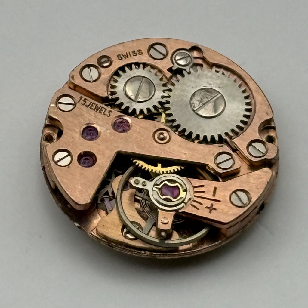 FHF 34 Watch Movement Andersons 15 Jewels Swiss Manual Wind Parts Repair 17.4mm