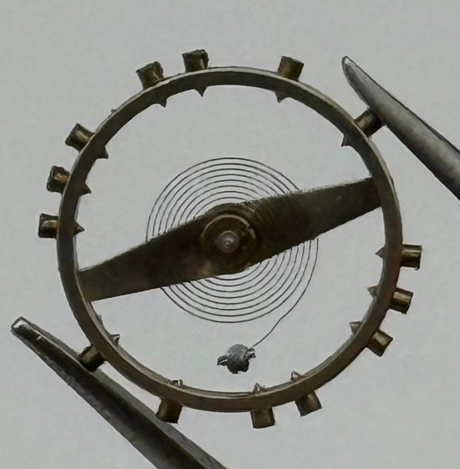 AS 1194 Balance Wheel Complete And Spring Renata 42 M Watch Movement Parts NOS