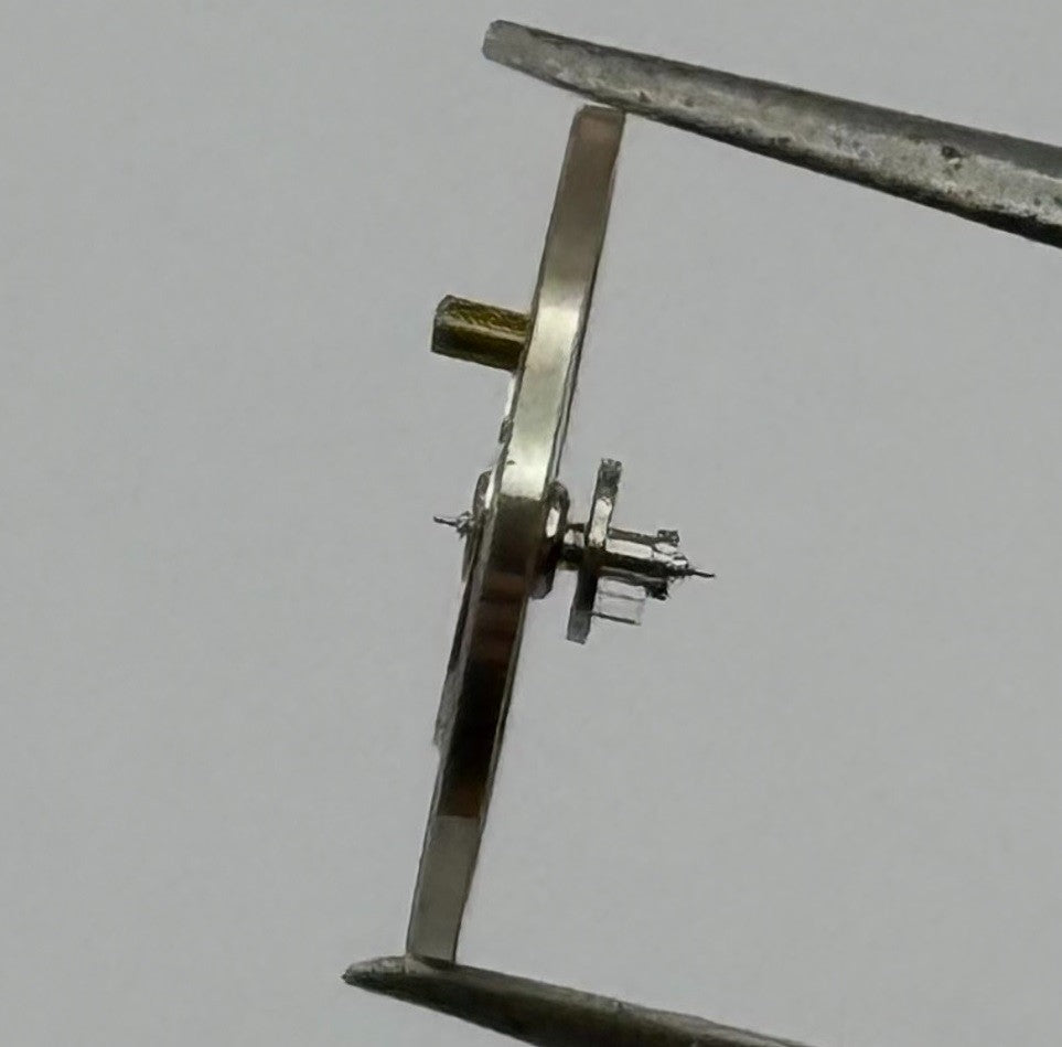 Oris 461 Balance Wheel Complete And Spring 10½’’’ 381 Watch Movement Parts NOS