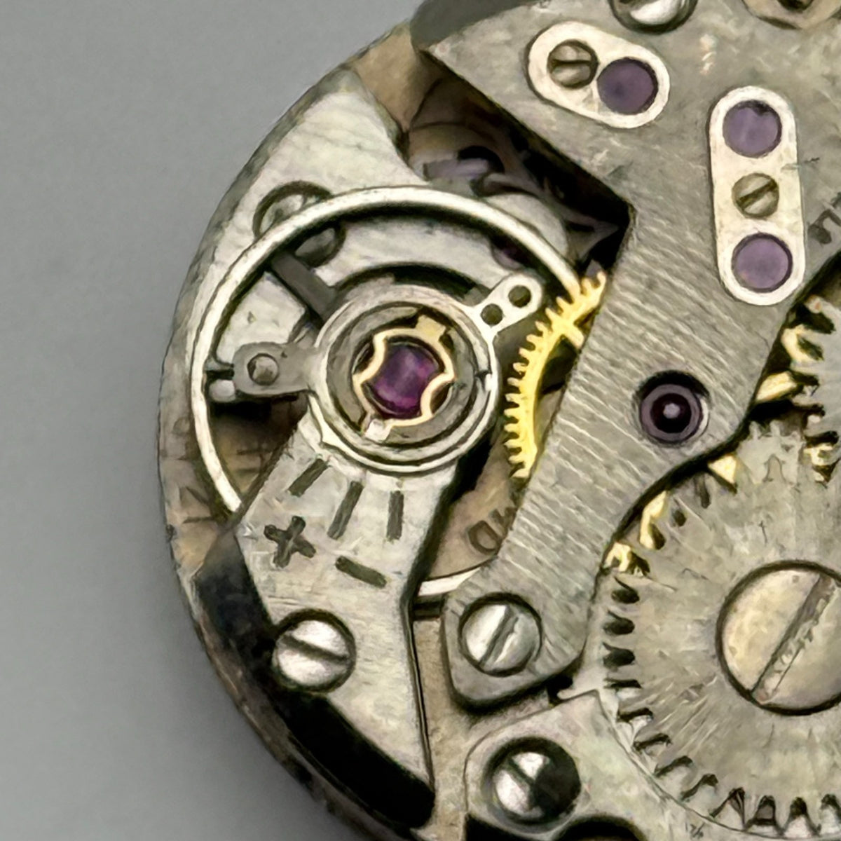 FHF 34-21 Watch Movement Rotary 21 Jewels Swiss Manual Wind Parts Repair 17.5mm