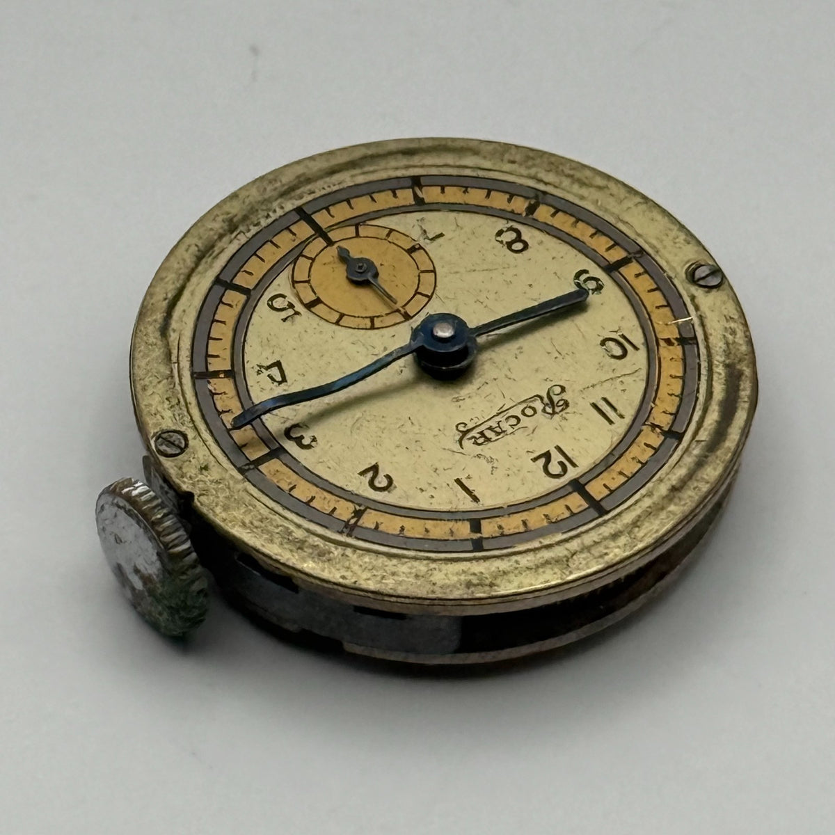 Ebosa 119 Watch Movement - Rocar Sub Seconds - For Parts / Repair - 23.7mm