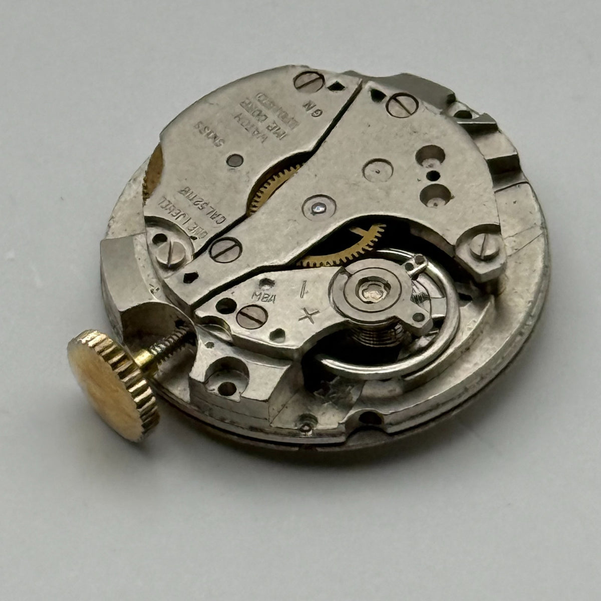Watch Imp Corp Cal 5211B Watch Movement Corocraft Swiss Manual Wind Parts 19.7mm