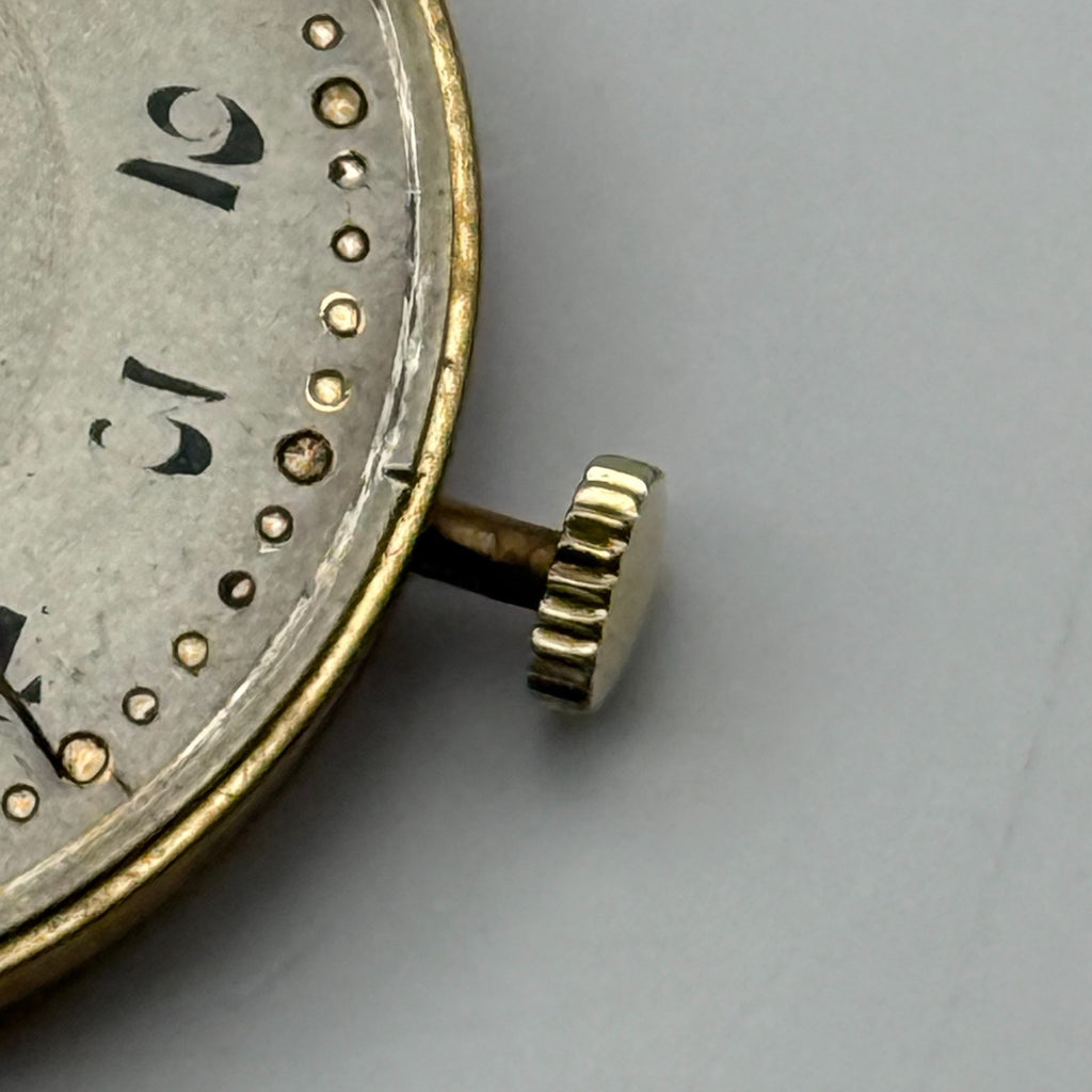 15 Jewels 2 Adjustments Watch Movement Running Unidentified Swiss Parts Repair