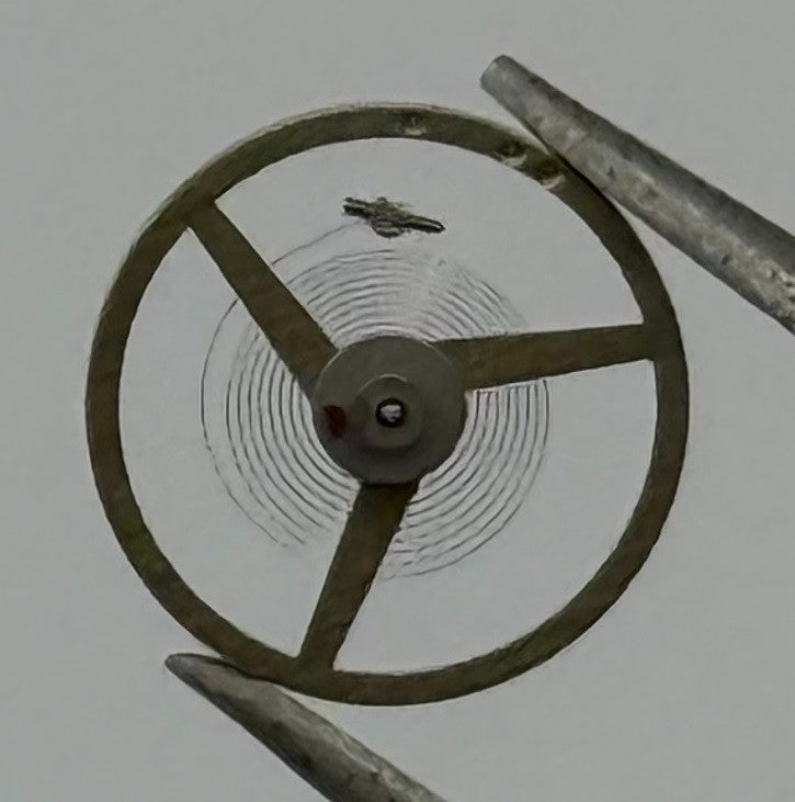 FHF 35-21 Balance Wheel Complete And Spring Renata 1722 Watch Movement Parts NOS