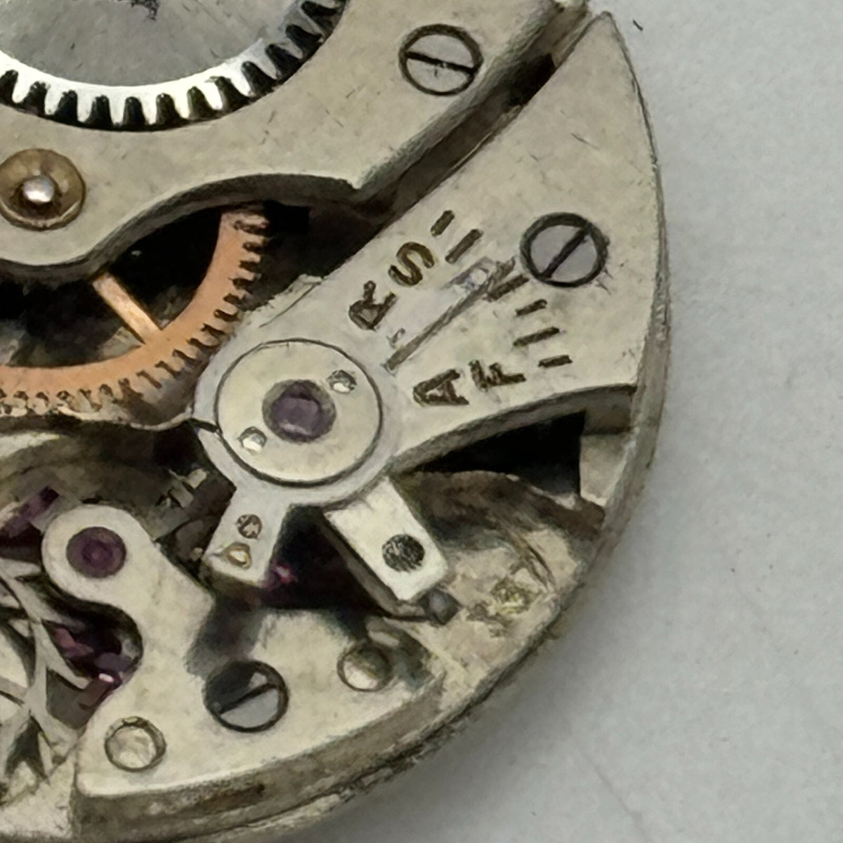 Cal 357 Watch Movement - H Samuel Acme Lever - For Parts / Repair - 19.7mm