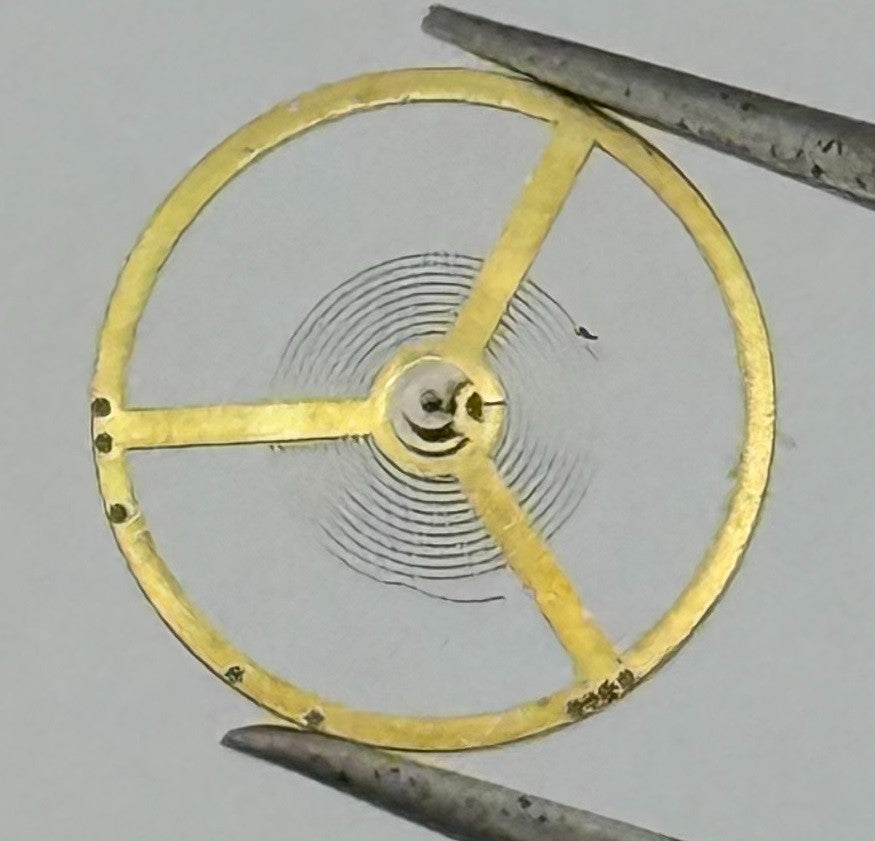 C.603 Balance Wheel Complete And Spring 10½’’’ Renata Watch Movement Parts NOS