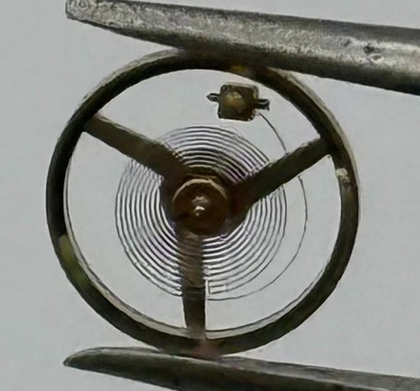 Tissot 2400 2401 Balance Wheel Complete And Spring 6¾’’’ Watch Movement Parts