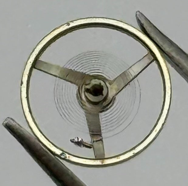 AS 976 1012 Balance Wheel Complete And Spring Renata 532 M Watch Movement Parts