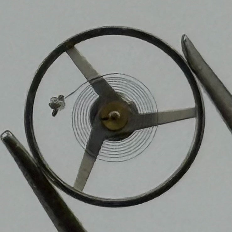 FHF 34-21 Balance Wheel Complete And Spring Renata 1640 Watch Movement Parts NOS