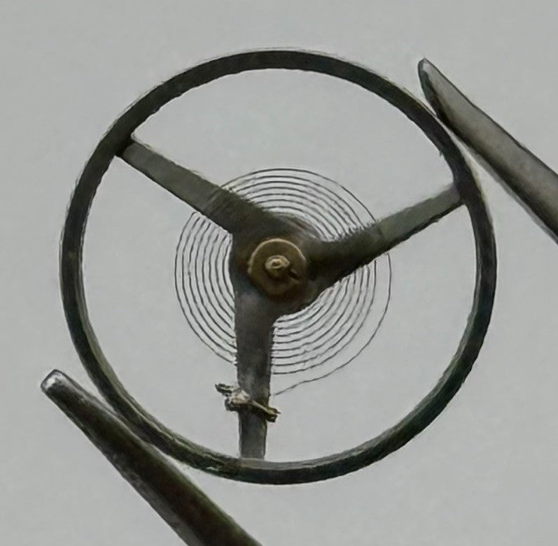 FEF 270 Balance Wheel Complete And Spring 5¼’’’ Bergeon 1470 Watch Movement Part