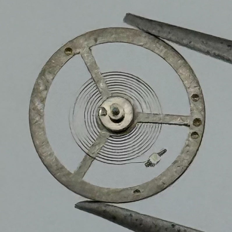 EB 1297 1469 Balance Wheel Complete And Spring Renata 117 Watch Movement Parts