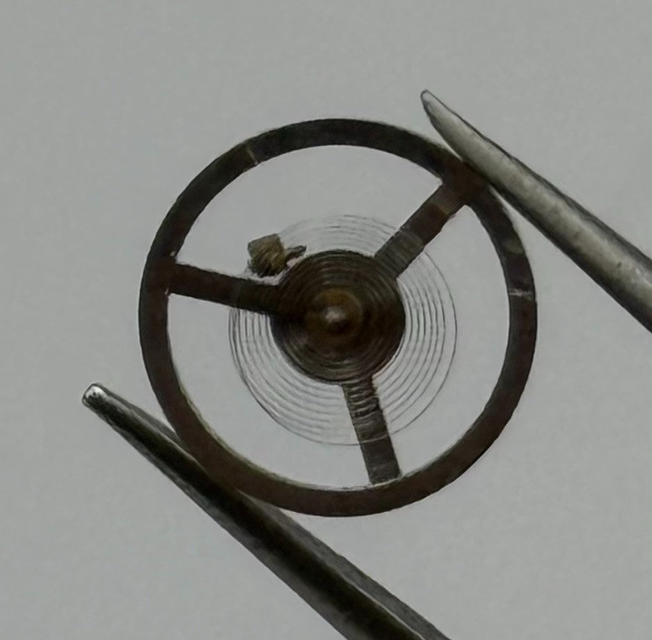 Rego 311 Lapanouse Balance Wheel Complete And Spring 8¾’’’ 706 Watch Parts NOS