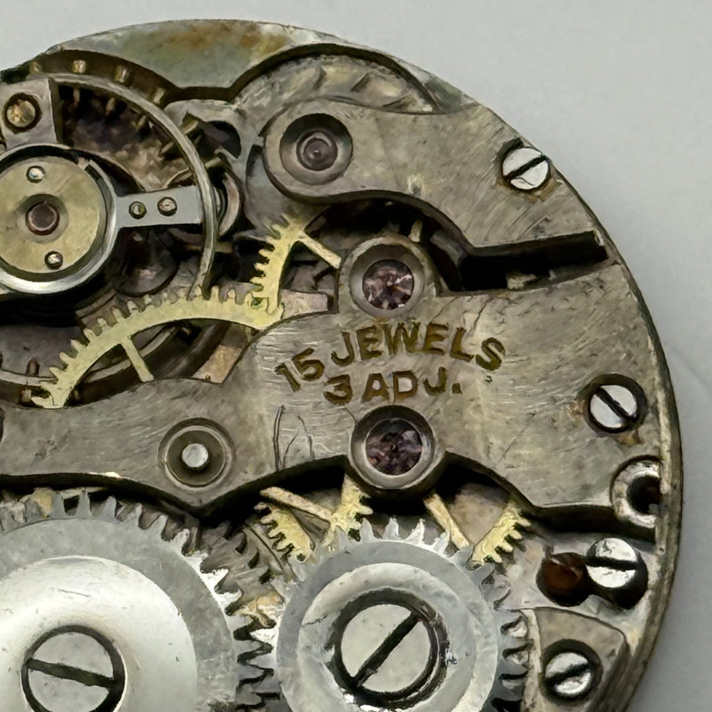 Schild Regula Cal. 71 Watch Movement 15 Jewels Swiss Elem W Co Parts 23.6mm