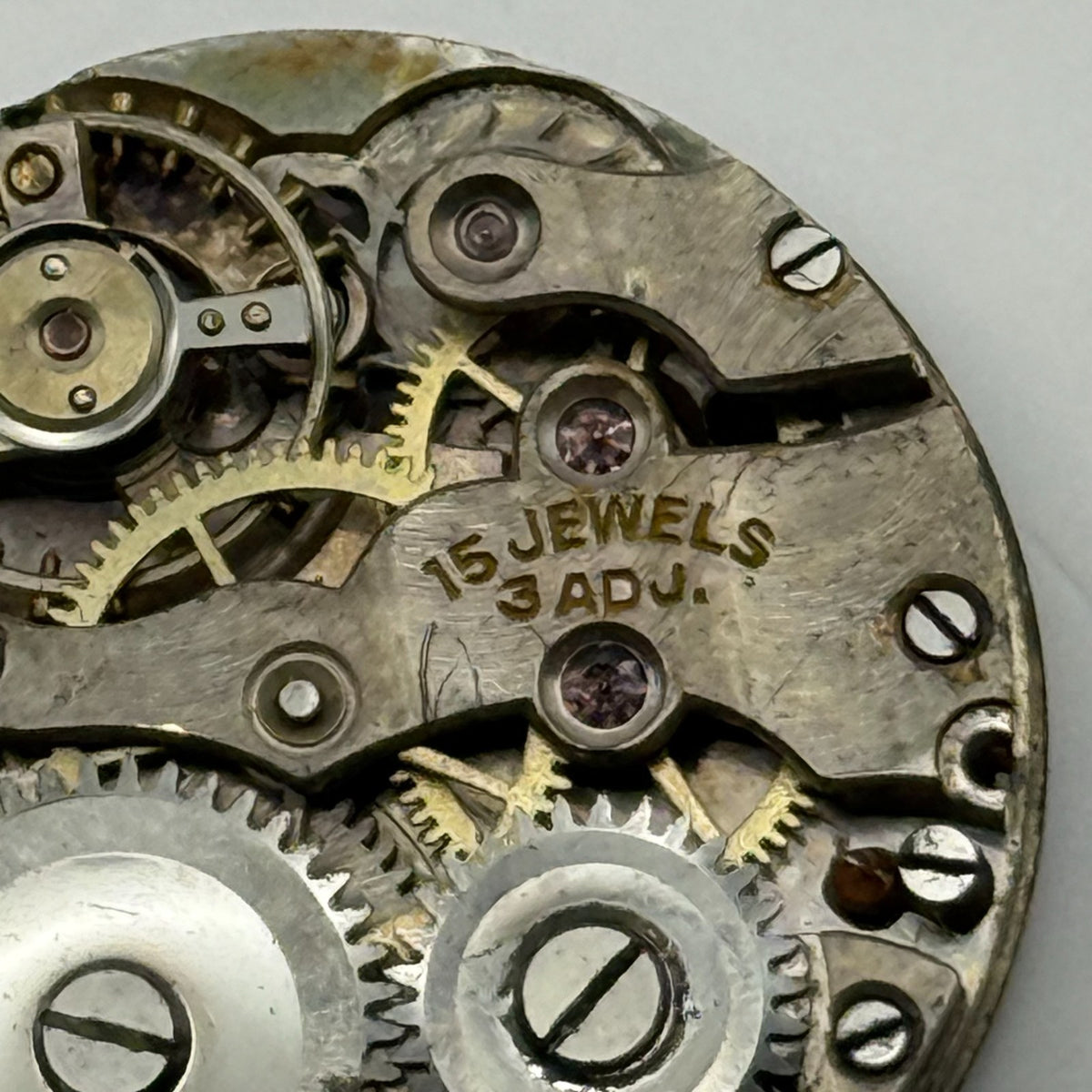 Schild Regula Cal. 71 Watch Movement 15 Jewels Swiss Elem W Co Parts 23.6mm