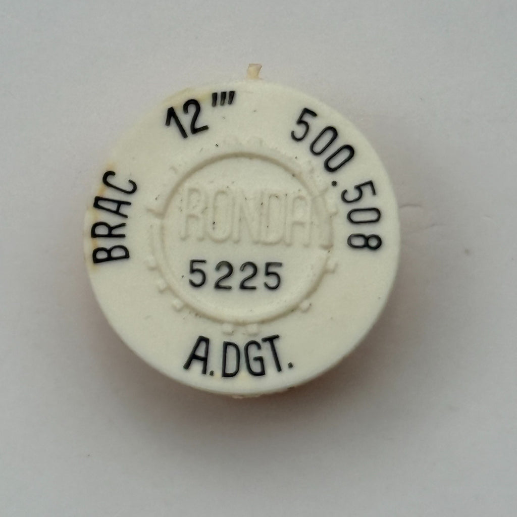 Brac 500 508 Balance Wheel Complete And Spring 12’’’ 5225 Watch Movement Parts