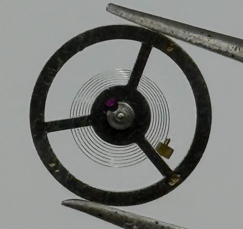 102 Special SP Balance Wheel Complete And Spring 10½’’’ Watch Movement Parts NOS