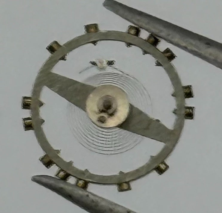 FEF 370 371 Balance Wheel Complete And Spring Renata 176 Watch Movement Parts
