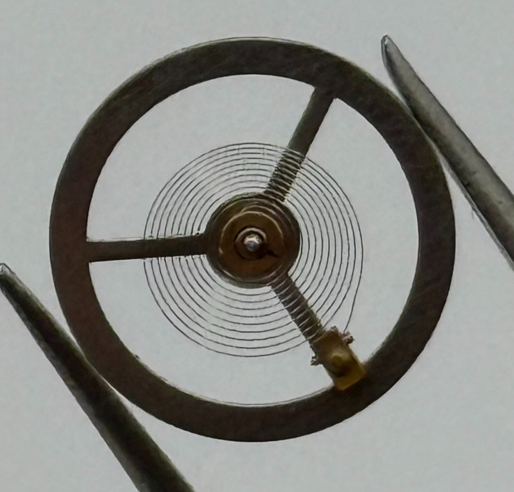 Desa 320 Balance Wheel Complete And Spring Renata 1607 Watch Movement Parts NOS