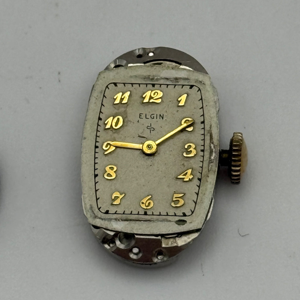 Elgin Grade 541 Model 2 Watch Movement 1951  American Parts Repair Ladies 21/0s