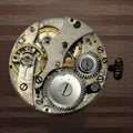 Longia Watch Movement Unidentified Swiss Manual Wind Vintage Parts Repair 21.6mm