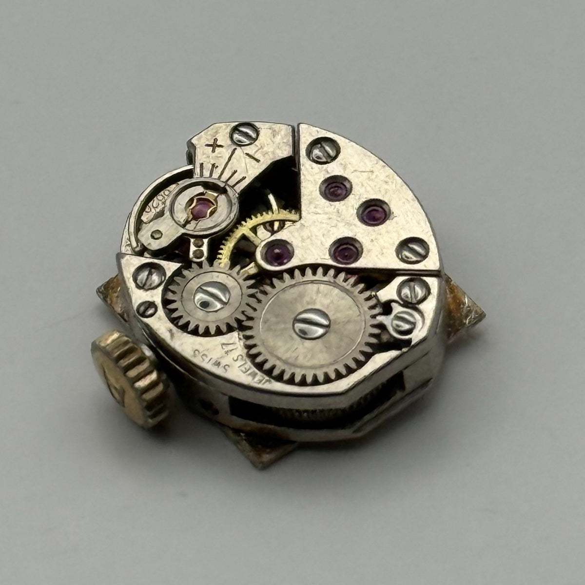 FEF 6620 Watch Movement Running Avia 17J Swiss Manual Wind Parts Repair 13mm