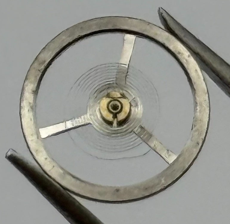 EB 8320 8321 8330 Balance Wheel Complete And Spring 6¾’’’ Watch Movement Parts