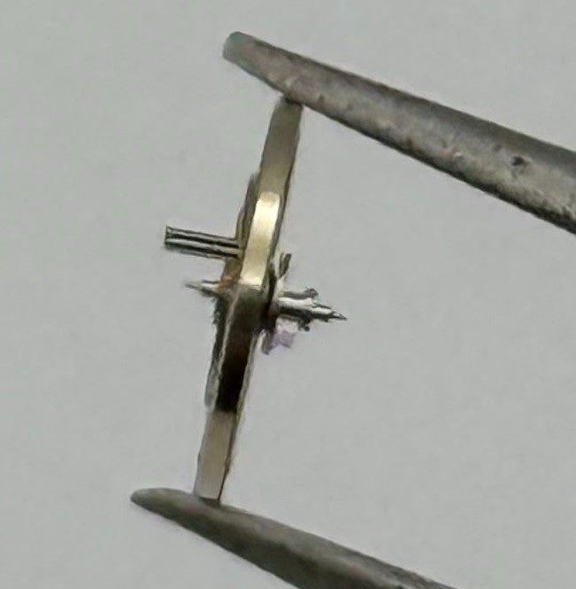 Durowe D 75 Balance Wheel Complete And Spring 5½’’’ Watch Movement Parts NOS