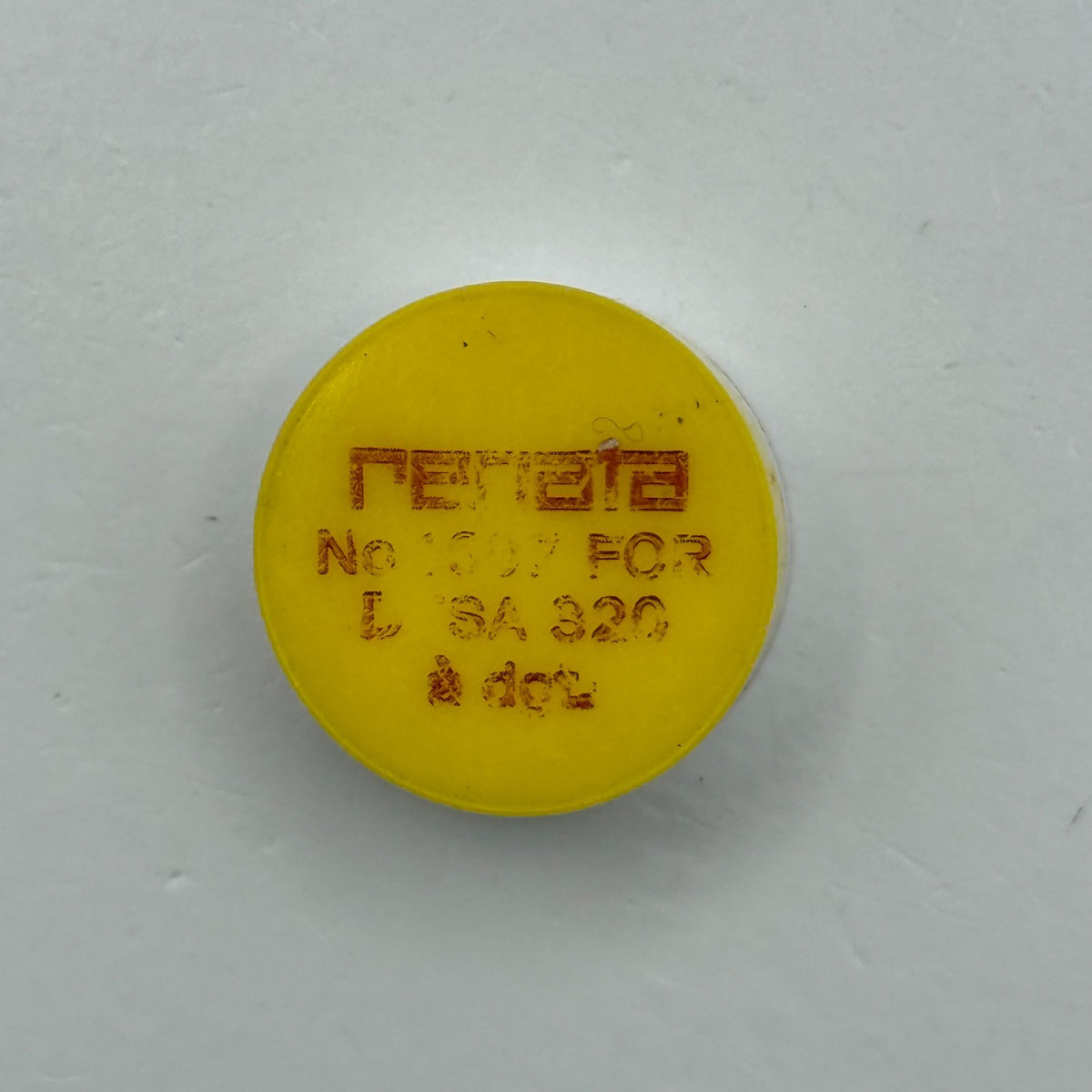 Desa 320 Balance Wheel Complete And Spring Renata 1697 Watch Movement Parts NOS