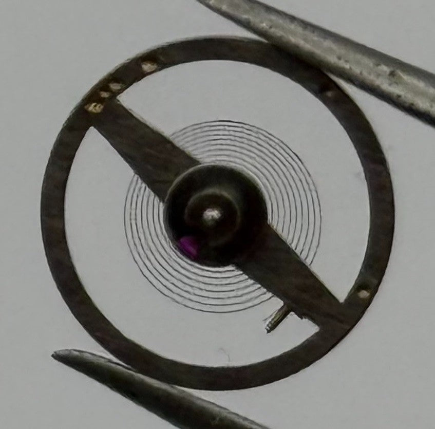 Spec Balance Wheel Complete And Spring 10½’’’ Watch Movement Parts NOS