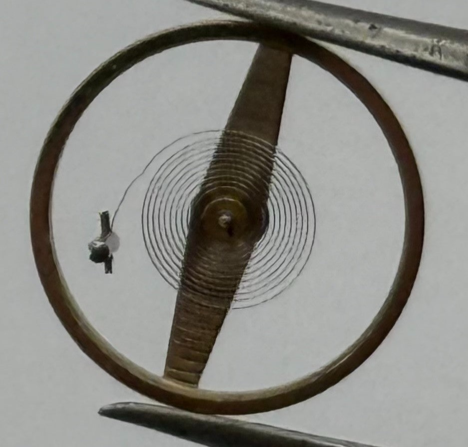 ST 1800 1805 Balance Wheel Complete And Spring 1508 Watch Movement Parts NOS