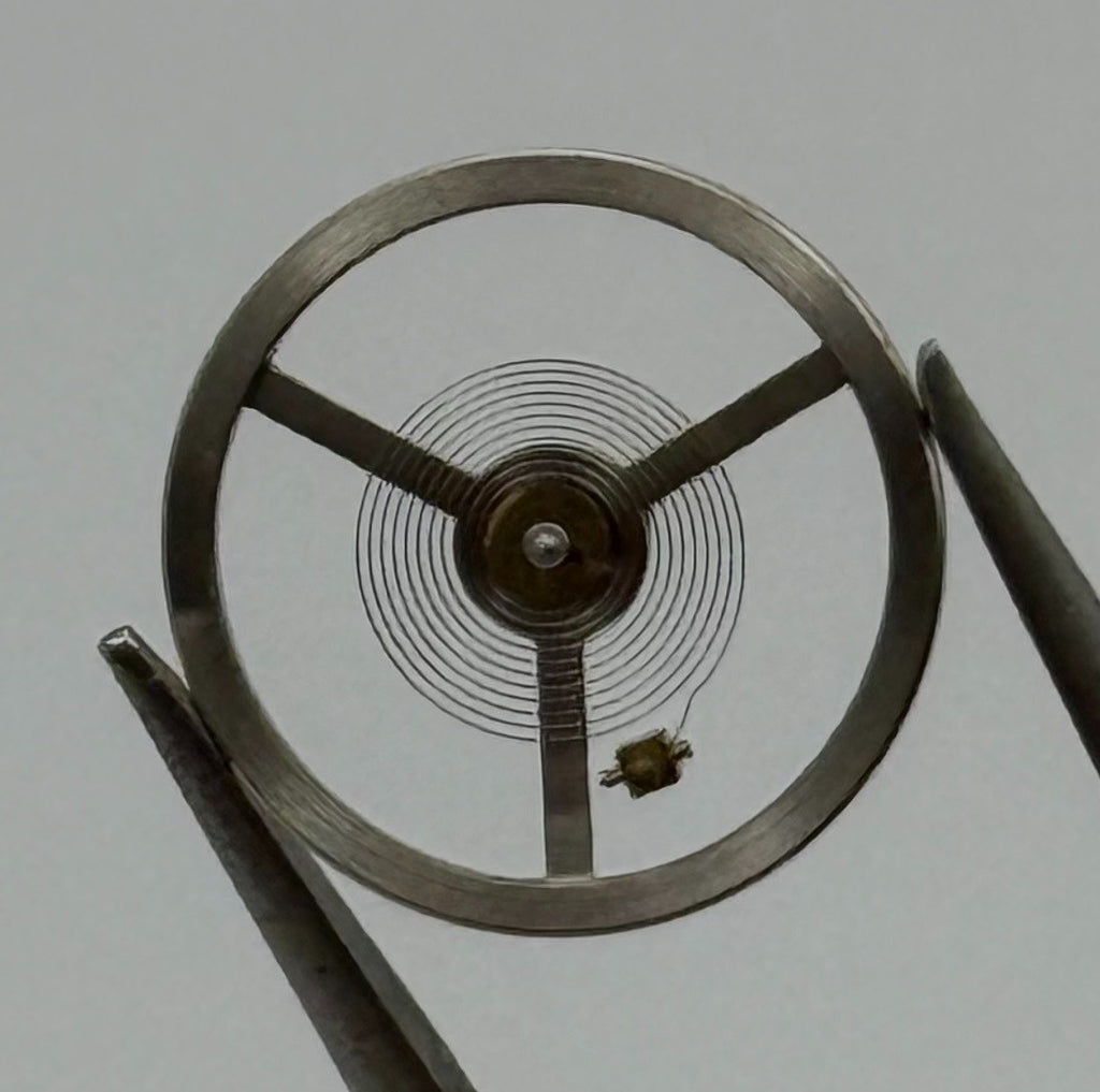 Ebosa 65 Balance Wheel Complete And Spring 12½’’’ 942 Watch Movement Parts NOS