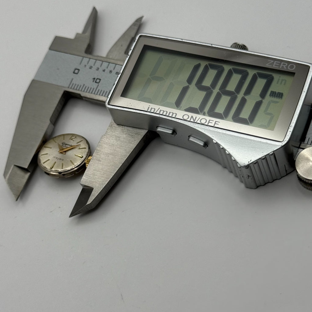 FHF 34 Watch Movement Gigandet Incabloc 17 Rubis Ladies Manual Wind Parts 17.4mm