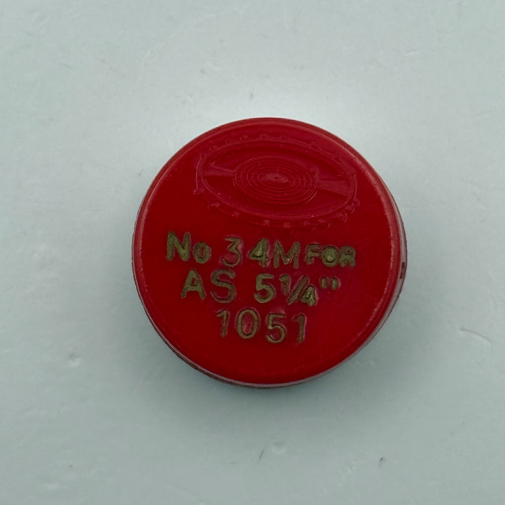 AS 1051 Balance Wheel Complete And Spring 5¼’’’  34 M Watch Movement Parts NOS