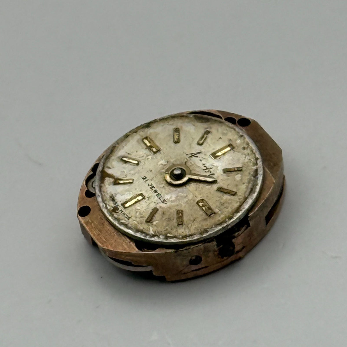 ETA 2437 Watch Movement Accurist 21 Jewels Swiss Manual Wind Parts Repair 12.8mm