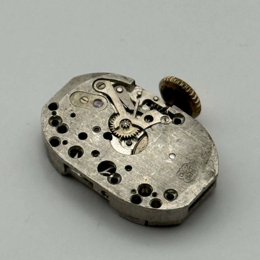 FEF 270 Watch Movement 15 Jewels Swiss Manual Wind Vintage Parts Repair 12.8mm