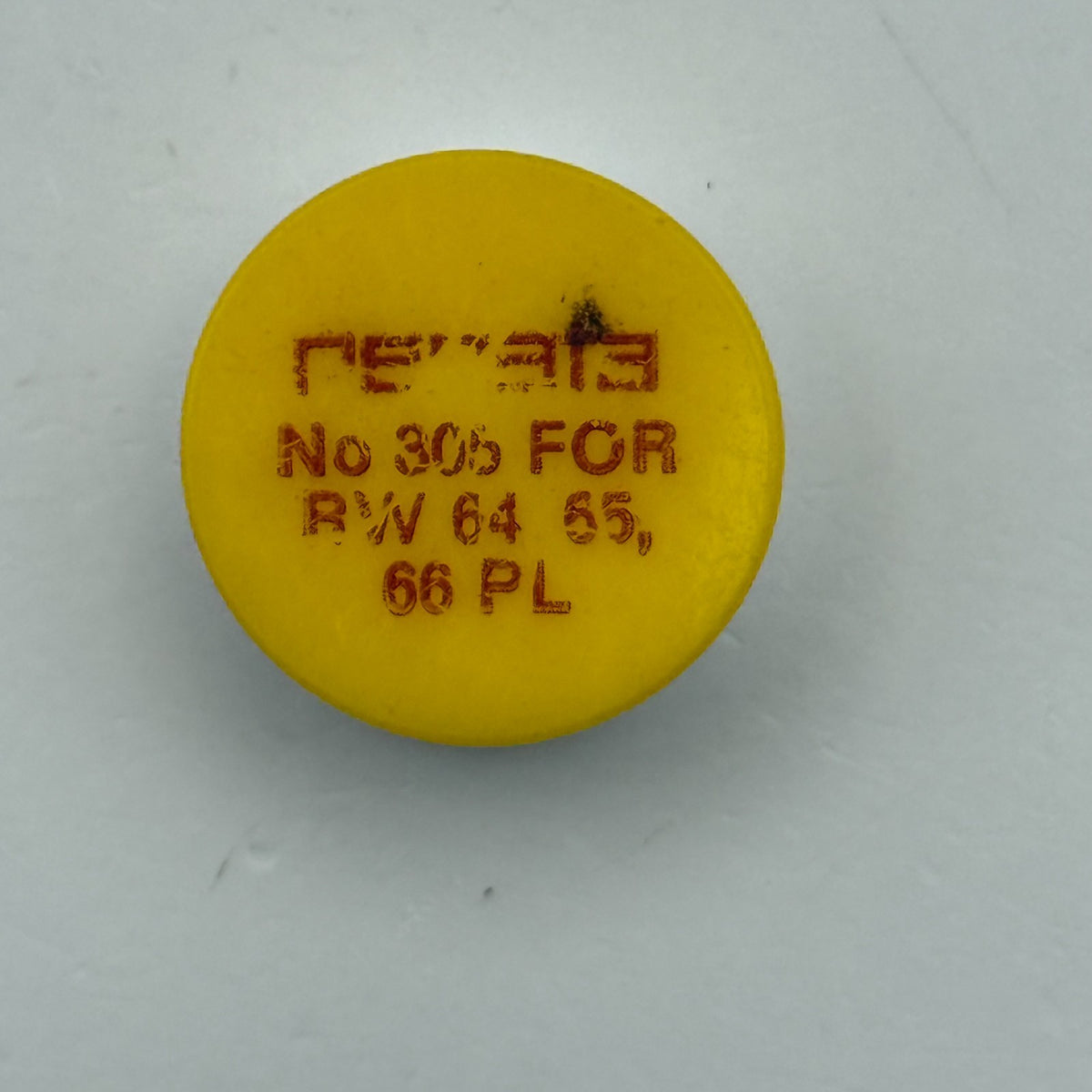 RW 64 65 66 PL Balance Wheel Complete And Spring 305 Watch Movement Parts NOS
