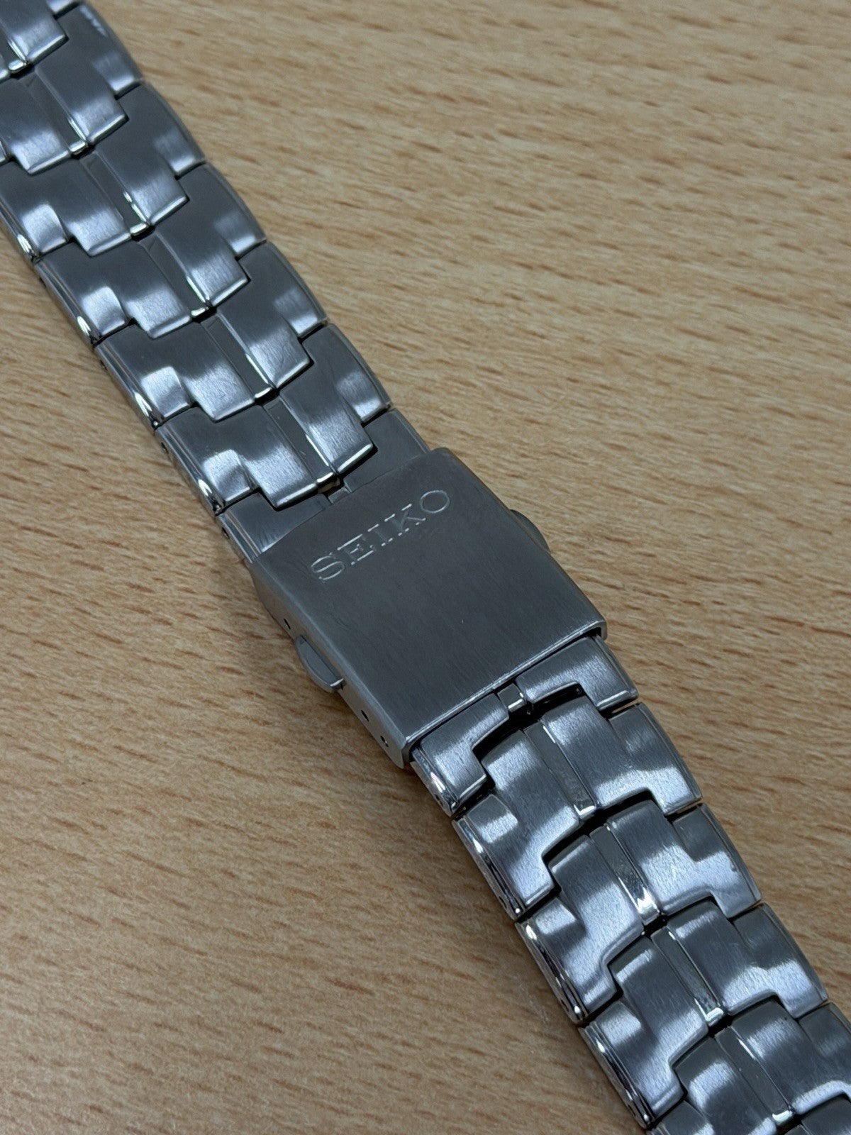 Seiko 33Z9-Z-I Bracelet - For Chronograph Model - 22mm Ends - Stainless Steel