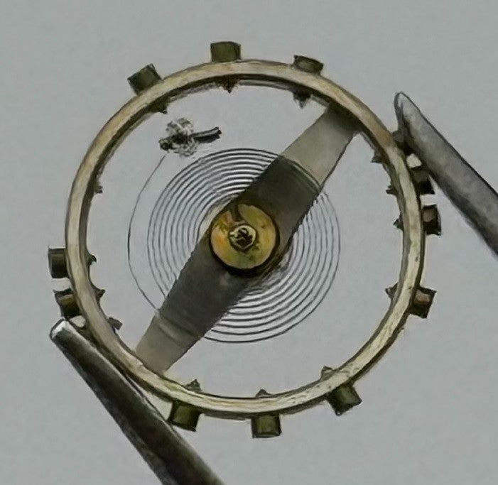 AS 655 Balance Wheel Complete And Spring 5¼’’’ Renata 22 Watch Movement Parts