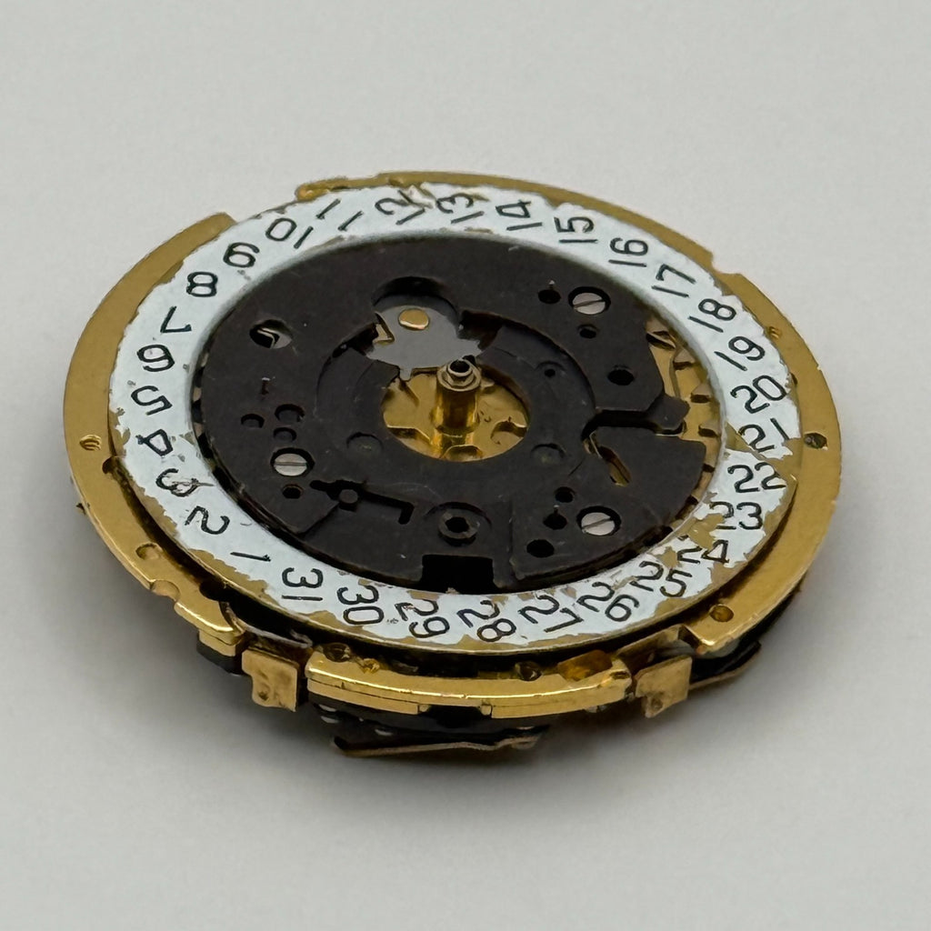 ISA 8172 Watch Movement - Quartz Date 3 Jewels - For Parts / Repair - 26.1mm