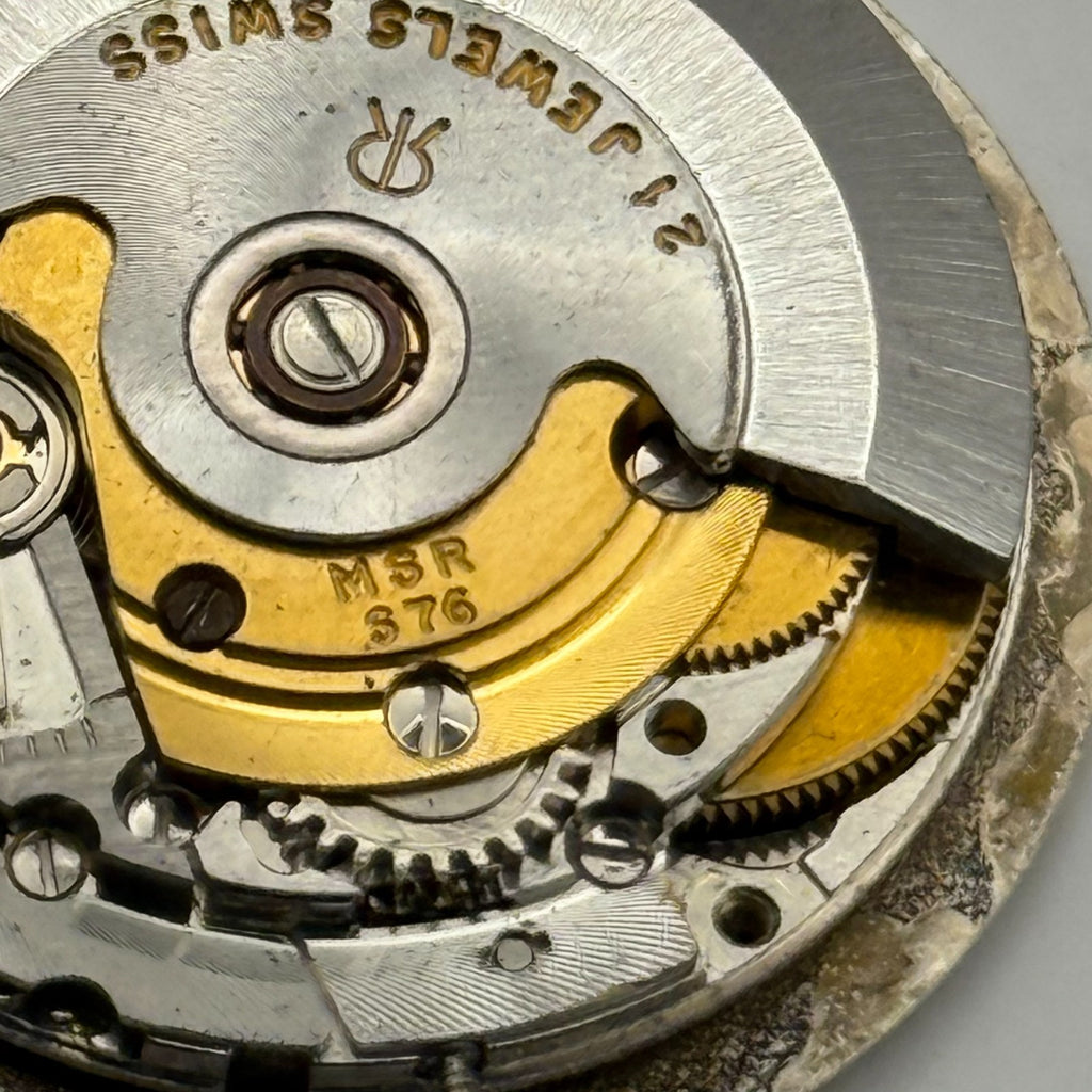 MSR S76-28 Watch Movement - Garrard Automatic - For Parts / Repair - 25.9mm