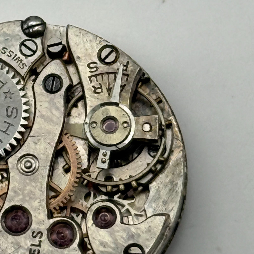 Maru Watch Movement Shield Precision 15 Jewels Swiss Manual Wind Parts 23.2mm