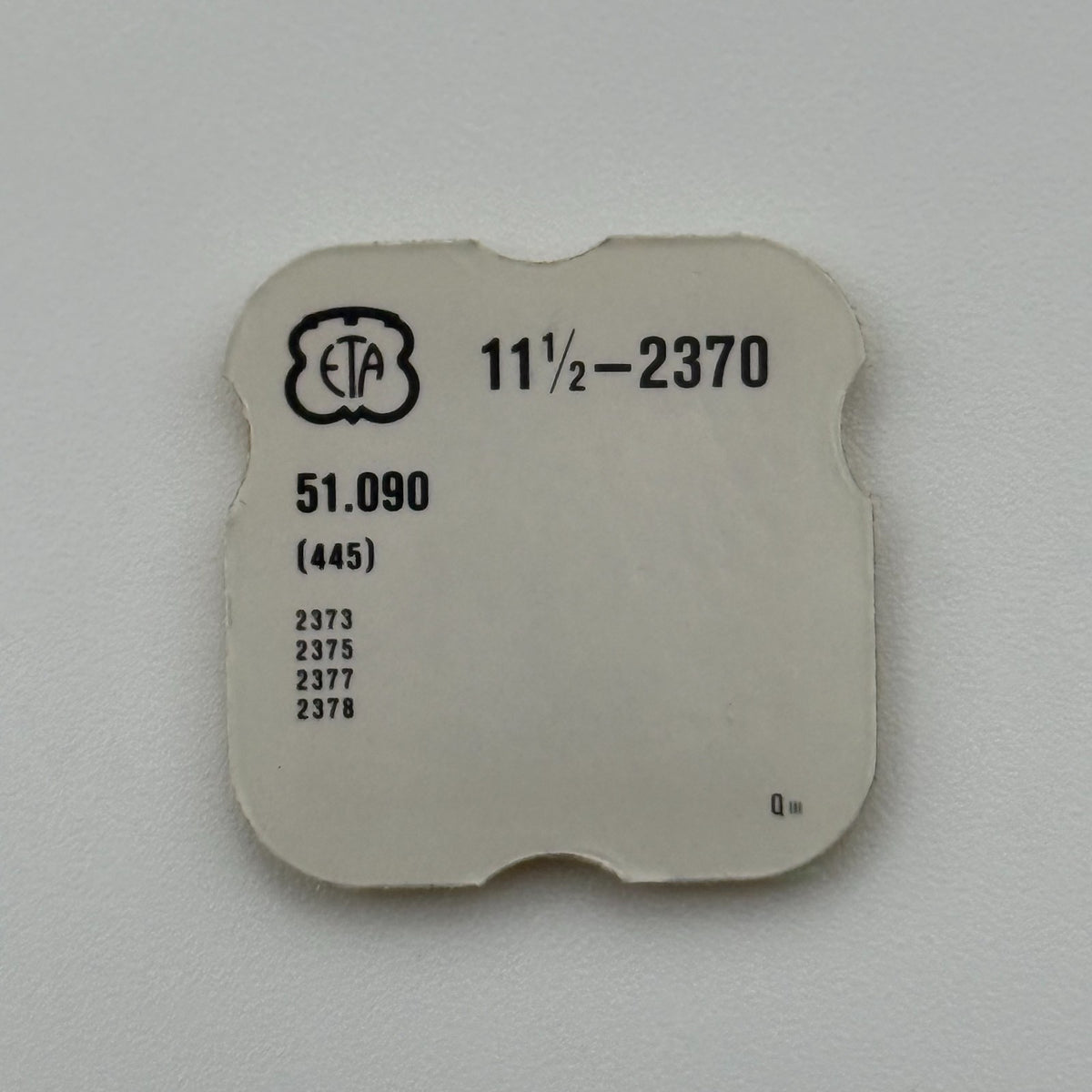 ETA 2370 Setting Lever Spring - 11 1/2 - 445 - New Old Stock - Watch Parts