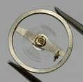 Oris 431 Balance Wheel Complete And Spring 8¾’’’ 397 M Watch Movement Parts NOS