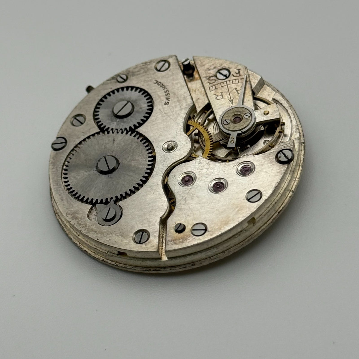 Swiss Lever Pocket Watch Movement - Unidentified - Parts / Repair - 40mm