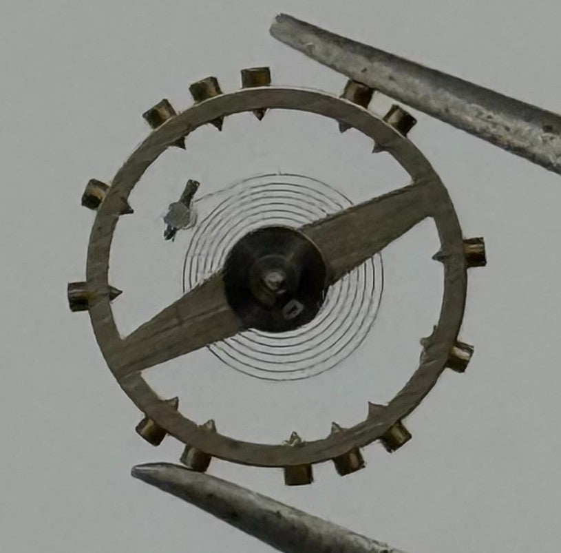 FEF 270 Balance Wheel Complete And Spring 5¼’’’ Renata 173 Watch Movement Parts